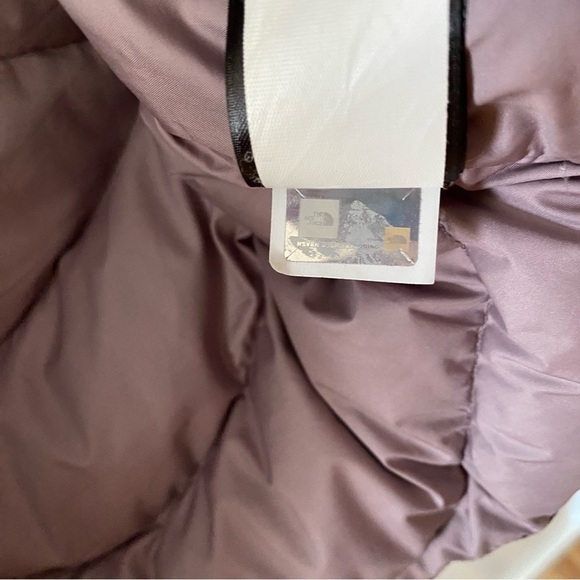 The North Face 550 Gray Aconcagua Puffer Jacket Coat NF0A2TDQ Women’s Size Large - Picture 14 of 14